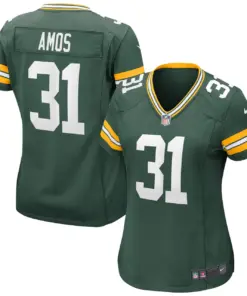 Alternative view of Adrian Amos Green Bay Packers Nike Women's Game Jersey - Kelly Green