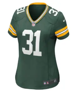 Adrian Amos Green Bay Packers Nike Women's Game Jersey - Kelly Green - Image 3