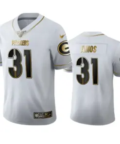Adrian Amos Green Bay Packers Nike 100th Season Golden Edition Jersey - White