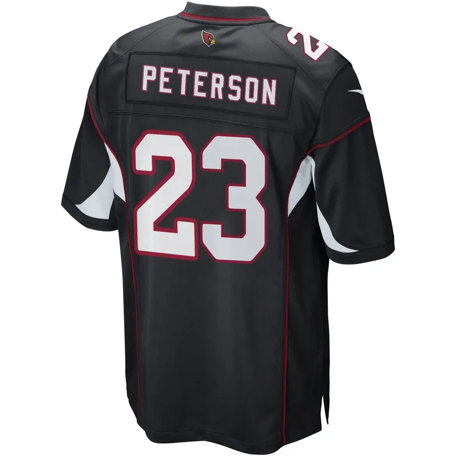 Adrian Peterson Arizona Cardinals Nike Game Jersey - Black - Image 3
