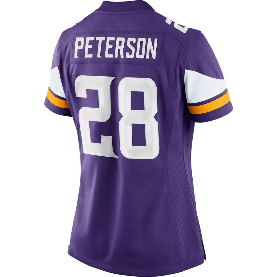 Adrian Peterson Minnesota Vikings Nike Women's Limited Jersey - Purple - Image 3