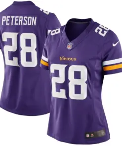 Adrian Peterson Minnesota Vikings Nike Women's Limited Jersey - Purple