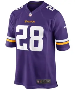 Adrian Peterson Minnesota Vikings Nike Youth Team Color Game Jersey - Purple - Image 2