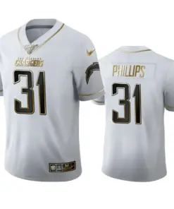 Adrian Phillips Los Angeles Chargers Nike 100th Season Golden Edition Jersey - White