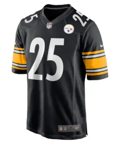 Ahkello Witherspoon Pittsburgh Steelers Nike Game Jersey - Black - Image 3