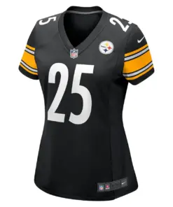 Ahkello Witherspoon Pittsburgh Steelers Nike Women's Game Jersey - Black - Image 3