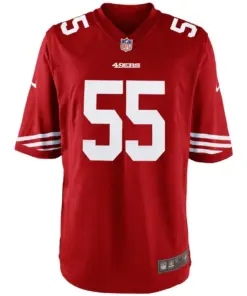 Alternative view of Ahmad Brooks San Francisco 49ers Nike Youth Team Color Game Jersey - Scarlet