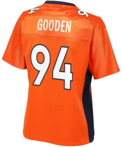 Ahmad Gooden Denver Broncos NFL Pro Line Women's Team Player Jersey - Orange - Image 3