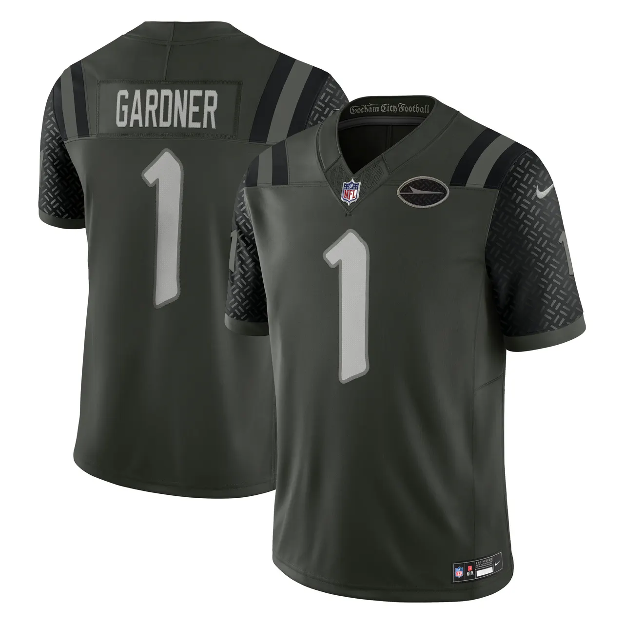 Ahmad Sauce Gardner New York Jets Nike 2025 Rivalries Collection Limited Jersey - Gotham Green