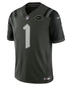 Alternative view of Ahmad Sauce Gardner New York Jets Nike 2025 Rivalries Collection Limited Jersey - Gotham Green