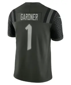 Ahmad Sauce Gardner New York Jets Nike 2025 Rivalries Collection Limited Jersey - Gotham Green - Image 3