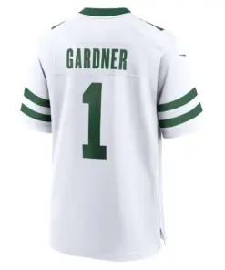 Ahmad Sauce Gardner New York Jets Nike Player Game Jersey - Kelly Green - Image 10