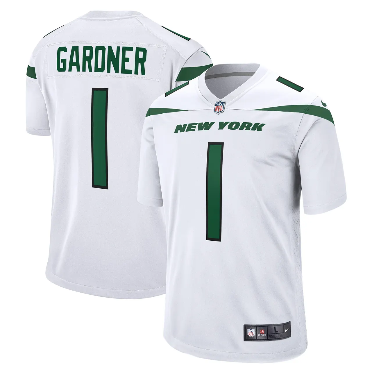 Ahmad Sauce Gardner New York Jets Nike Player Game Jersey - Kelly Green - Image 13