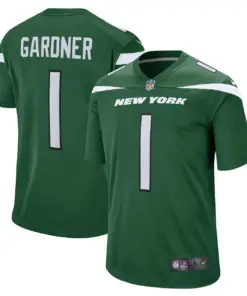 Ahmad Sauce Gardner New York Jets Nike Player Game Jersey - White - Image 5