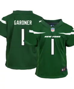 Ahmad Sauce Gardner New York Jets Nike Preschool Game Jersey - Kelly Green