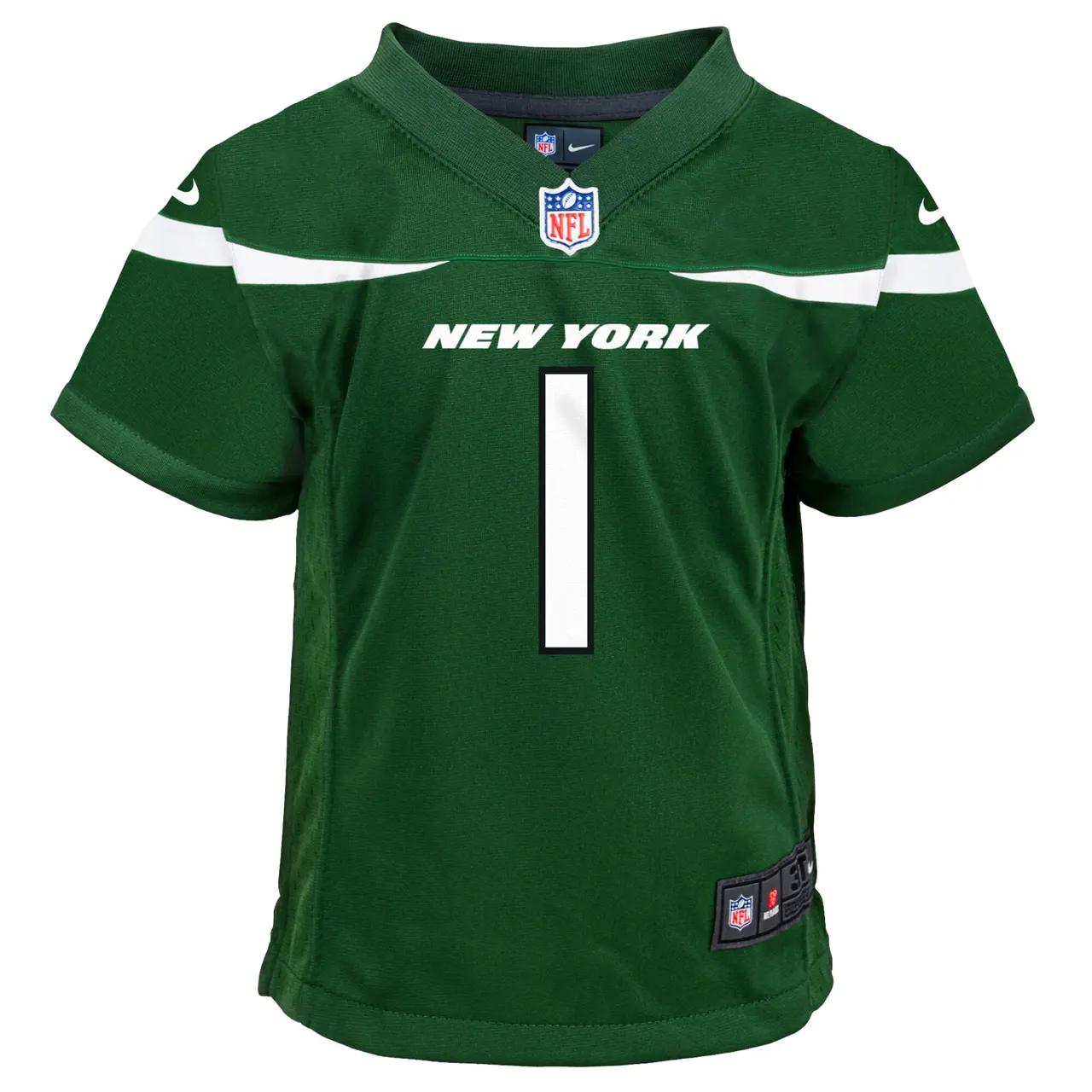 Ahmad Sauce Gardner New York Jets Nike Preschool Game Jersey - Kelly Green - Image 3