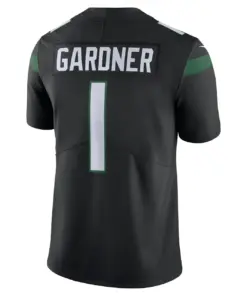 Ahmad Sauce Gardner New York Jets Nike Vapor Untouchable Limited Jersey - Black - Image 4