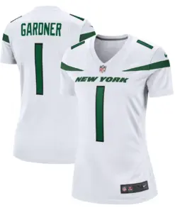 Ahmad Sauce Gardner New York Jets Nike Women's Game Jersey - Kelly Green - Image 16