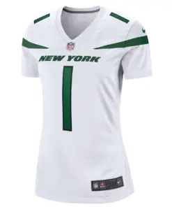 Ahmad Sauce Gardner New York Jets Nike Women's Game Jersey - Kelly Green - Image 9