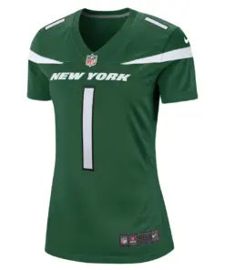 Ahmad Sauce Gardner New York Jets Nike Women's Game Jersey - Kelly Green - Image 3