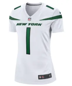Ahmad Sauce Gardner New York Jets Nike Women's Game Jersey - White - Image 3