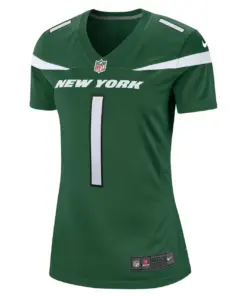 Ahmad Sauce Gardner New York Jets Nike Women's Legacy Player Game Jersey - White - Image 6