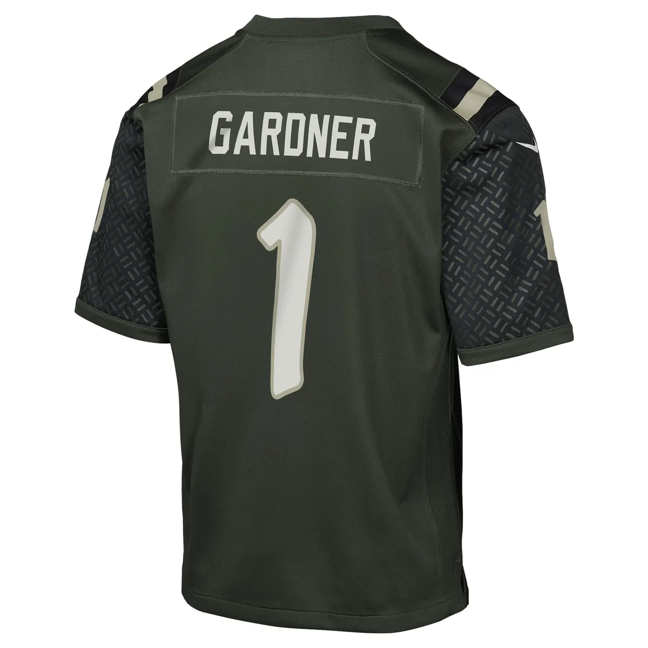 Ahmad Sauce Gardner New York Jets Nike Youth 2025 Rivalries Collection Game Jersey - Gotham Green - Image 3