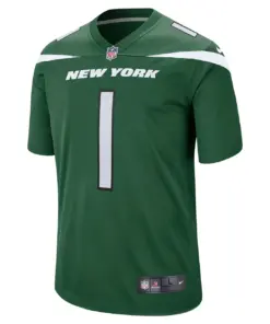 Ahmad Sauce Gardner New York Jets Nike Youth Legacy Player Game Jersey - White - Image 9