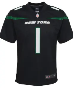 Ahmad Sauce Gardner New York Jets Nike Youth Legacy Player Game Jersey - White - Image 6