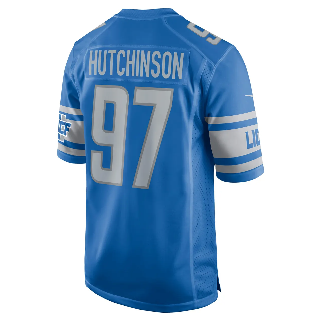 Aidan Hutchinson Detroit Lions Nike Player Game Jersey - Royal Blue - Image 4