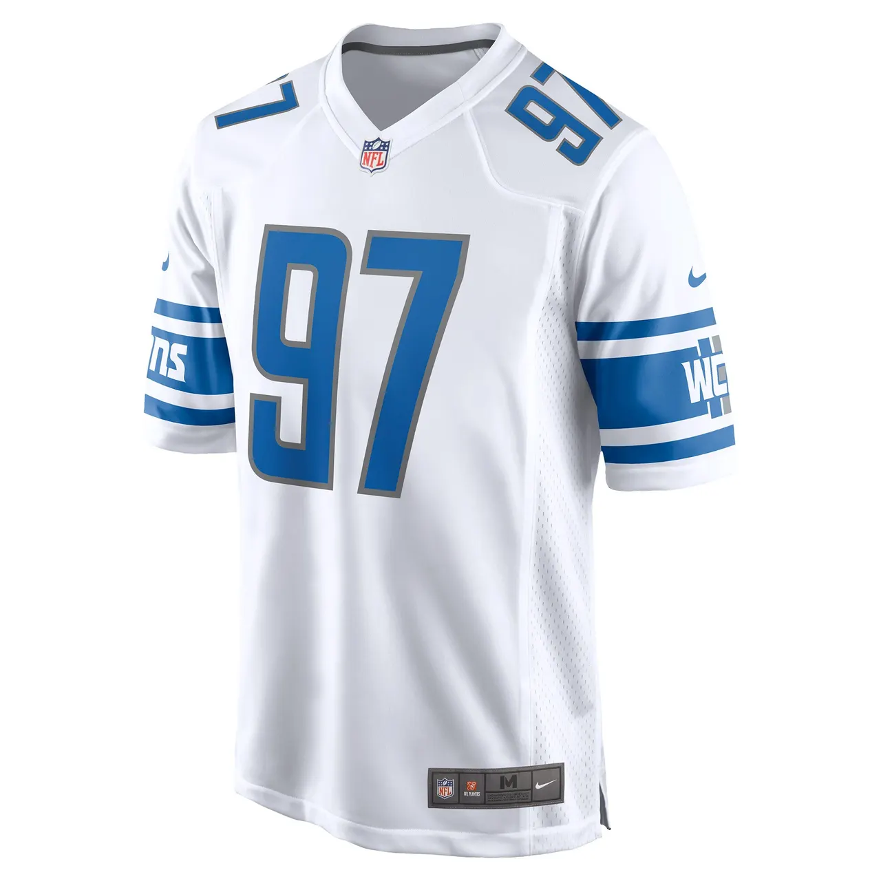 Aidan Hutchinson Detroit Lions Nike Player Game Jersey - Royal Blue - Image 6