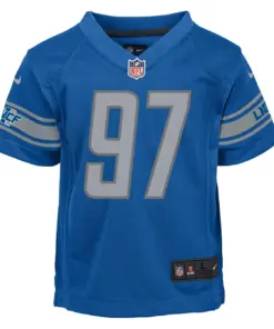 Aidan Hutchinson Detroit Lions Nike Preschool Game Jersey - Royal Blue - Image 3