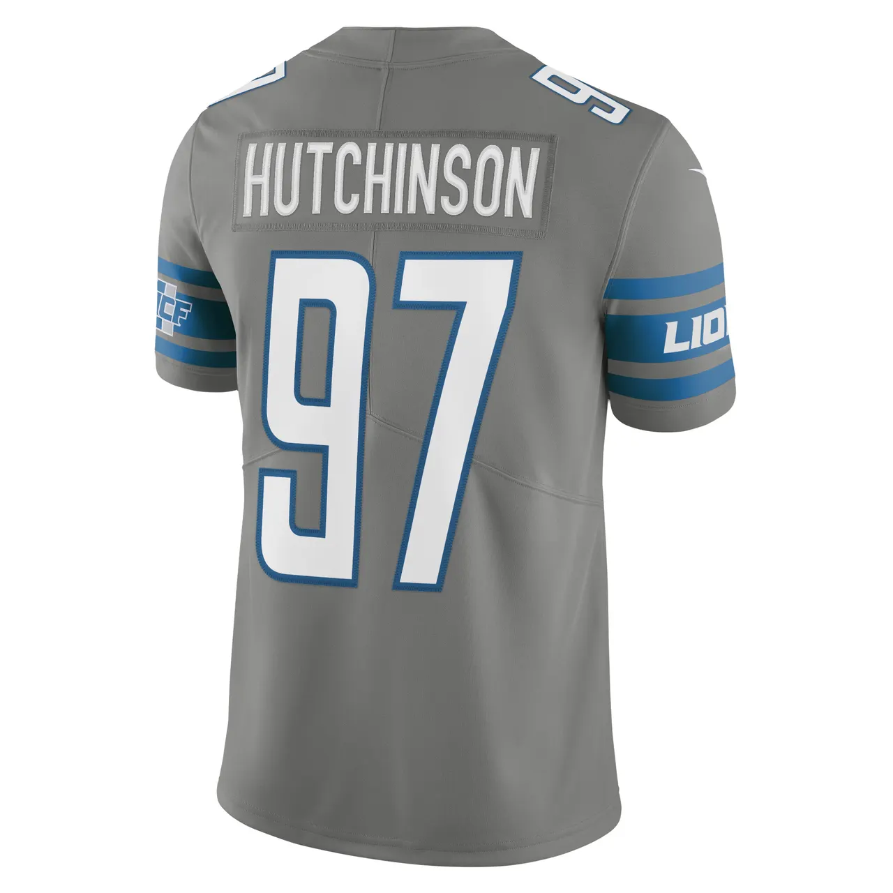 Aidan Hutchinson Detroit Lions Nike Team Vapor Limited Jersey - Powder Blue - Image 7