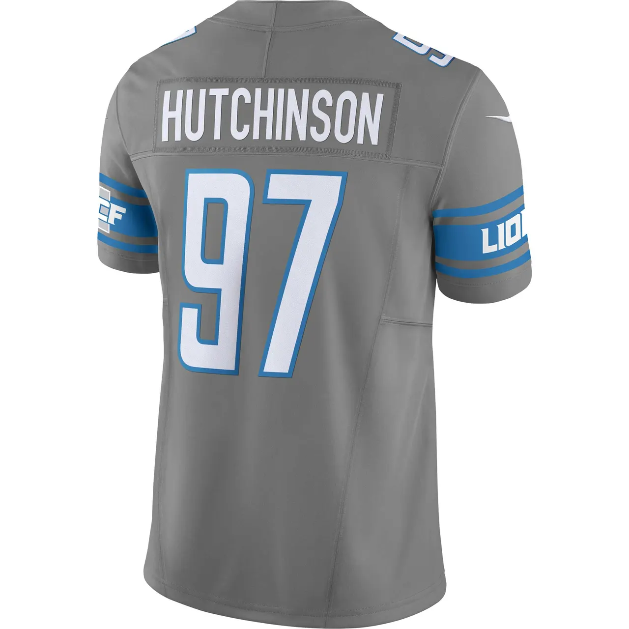 Aidan Hutchinson Detroit Lions Nike Vapor F.U.S.E. Limited Jersey - White - Image 10