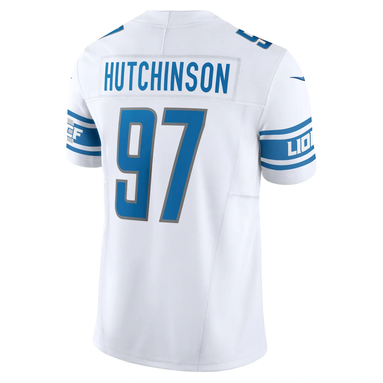 Aidan Hutchinson Detroit Lions Nike Vapor F.U.S.E. Limited Jersey - White - Image 4