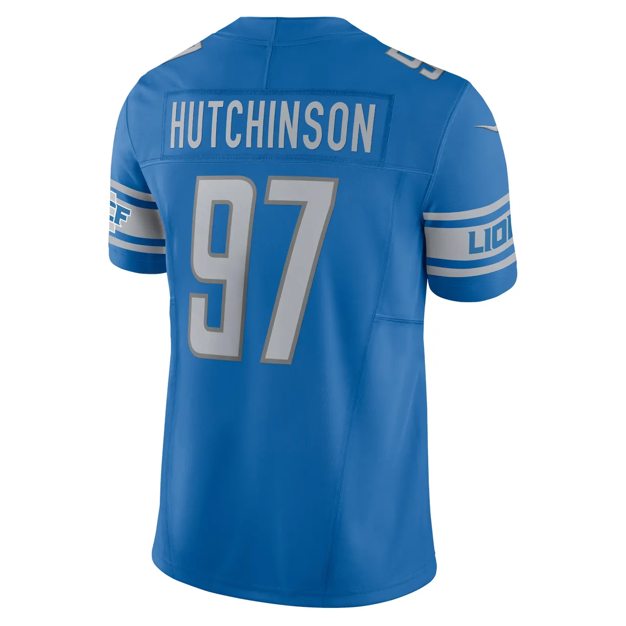 Aidan Hutchinson Detroit Lions Nike Vapor F.U.S.E. Limited Jersey - White - Image 7