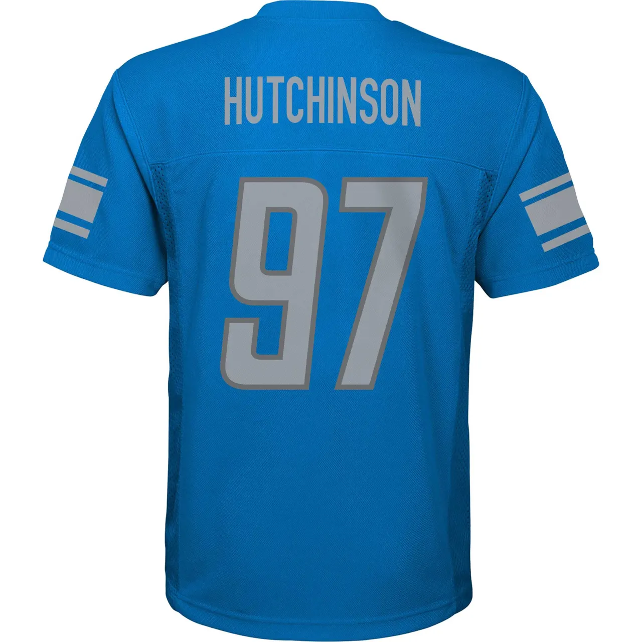 Aidan Hutchinson Detroit Lions Nike Youth Replica Player Jersey - Royal Blue - Image 4