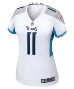 AJ Brown Tennessee Titans Nike Women's Game Jersey - White - Image 3