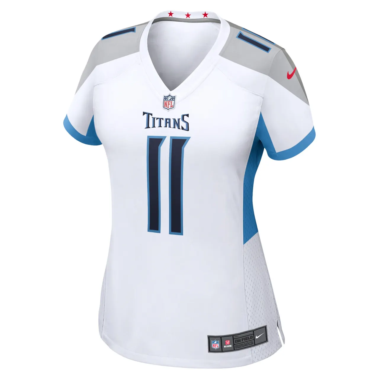 AJ Brown Tennessee Titans Nike Women's Game Jersey - White - Image 3