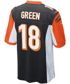 AJ Green Cincinnati Bengals Nike Game Jersey - Black - Image 3