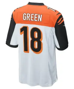 AJ Green Cincinnati Bengals Nike Game Jersey - White - Image 3