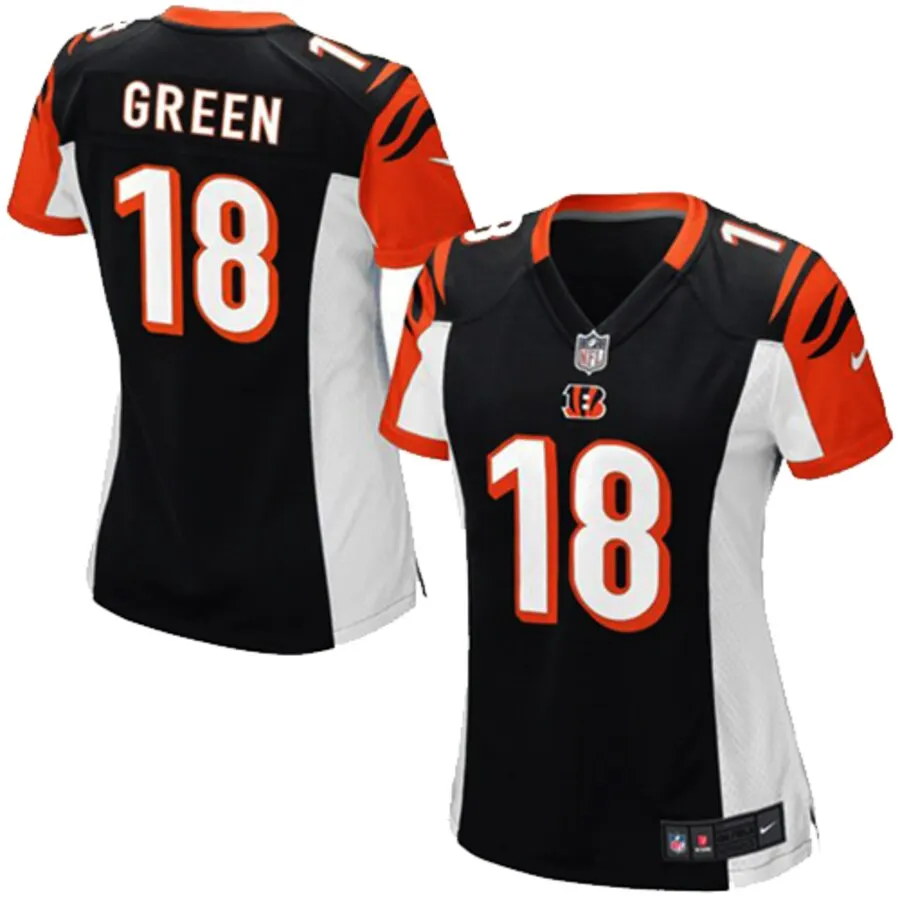 AJ Green Cincinnati Bengals Nike Girls Youth Game Jersey - Black