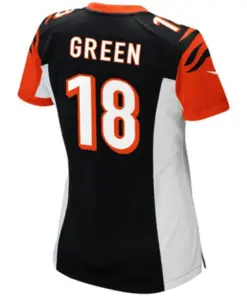 AJ Green Cincinnati Bengals Nike Girls Youth Game Jersey - Black - Image 3