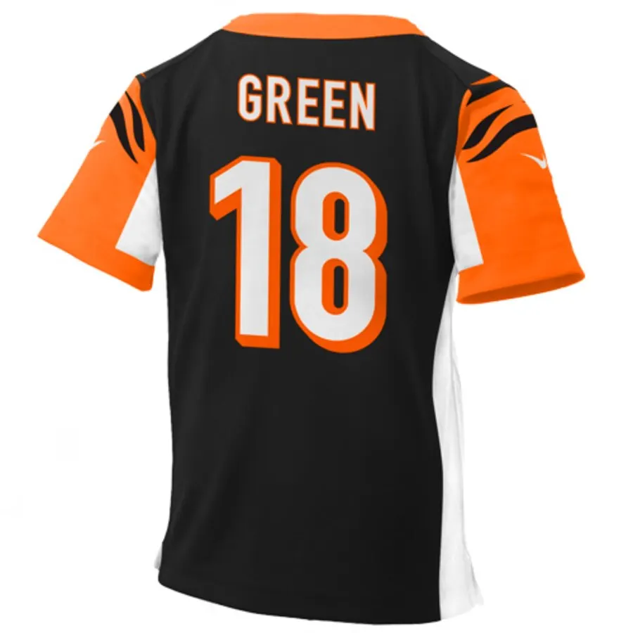 AJ Green Cincinnati Bengals Nike Toddler Game Jersey - Black - Image 3