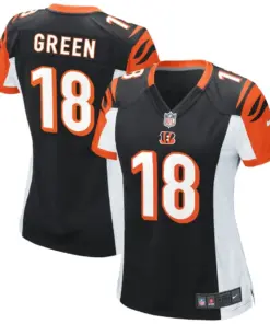 AJ Green Cincinnati Bengals Nike Women's Game Jersey - Black