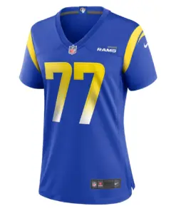 AJ Jackson Los Angeles Rams Nike Women's Game Player Jersey - Royal Blue - Image 3
