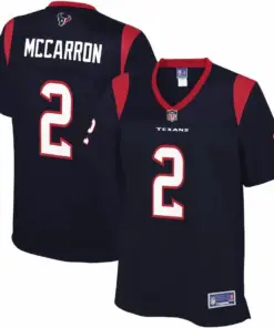 AJ McCarron Houston Texans NFL Pro Line Women's Primary Player Jersey - Navy