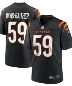 Akeem Davis-Gaither Cincinnati Bengals Nike Game Player Jersey - Black