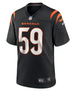 Akeem Davis-Gaither Cincinnati Bengals Nike Game Player Jersey - Black - Image 3