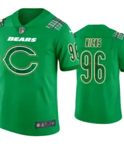 Akiem Hicks Chicago Bears Nike St. Patrick's Day Jersey - Kelly Green